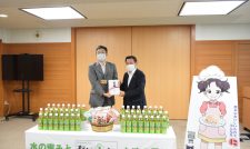 医療従事者へ感謝と激励の気持ちを込め　冷凍炒飯・お茶を贈呈　ＪＡ熊本経済連