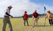 年金友の会　グラウンドゴルフ大会開催　ＪＡ本渡五和