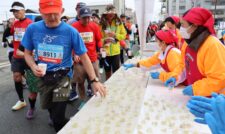管内の農産物提供でランナーを応援　ＪＡ熊本市