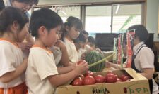 こども園で食育活動　ＪＡ熊本経済連