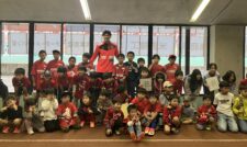 サッカー観戦イベント初開催　農林中金 熊本支店