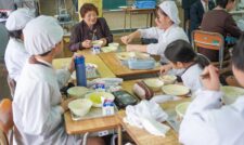 手作りみそ料理　学校給食で味わう　ＪＡたまな