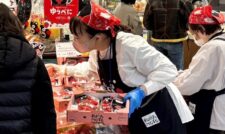イチゴ「ゆうべに」東京で販売促進会　ＪＡ菊池