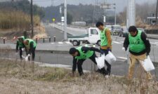 地域貢献へ「クリーン作戦」実施　ＪＡくま