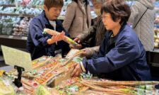 「菊池水田ごぼう」兵庫県のスーパーでＰＲ　ＪＡ菊池